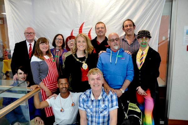 Lunch Positive celebrate 10th anniversary in style with Mayor