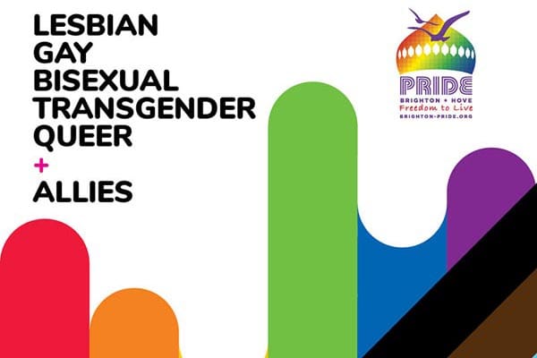 Brighton Pride launch new awareness campaign on city lamp posts