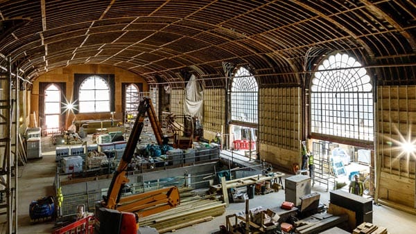 Corn Exchange building contractors cease trading