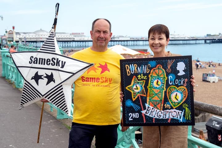 Brighton’s ‘Burning the Clocks’ celebrated in special set of Royal Mail stamps