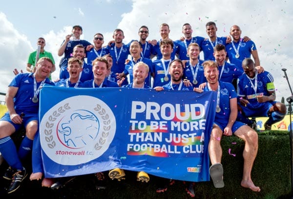 Stonewall FC triumph in Rome Eurogames