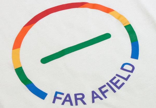 Exclusive Far Afield Pride Tee-shirt raises funds for Brighton Rainbow Fund