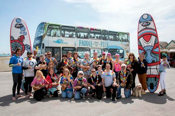 Catch the free Paddle shuttle bus, Hawaiian-style this weekend