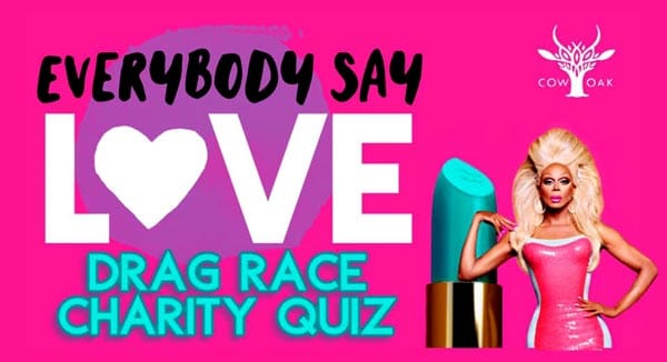 Supporting Worthing Pride – Ru Paul’s Drag Race charity quiz and raffle