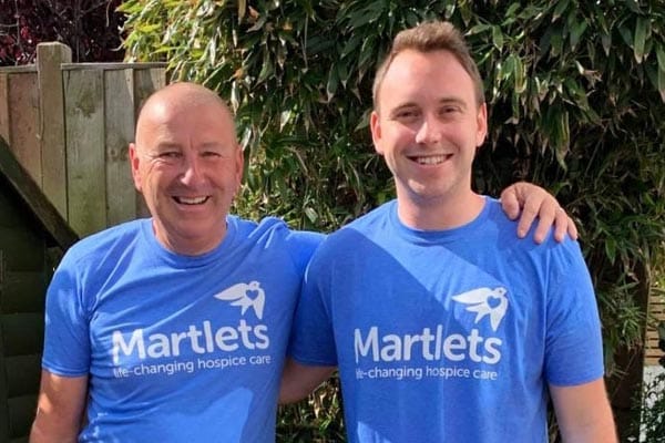 Father and Son-in-Law take on Saharan challenge for Martlets