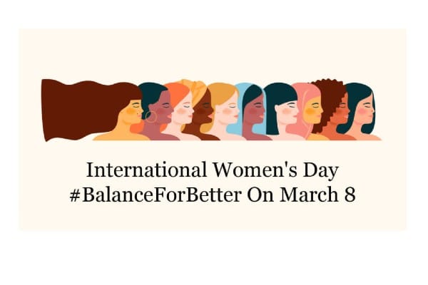Tomorrow is International Women’s Day.