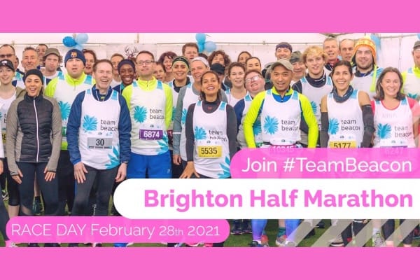 Run for Sussex Beacon @ Brighton Half Marathon 2021