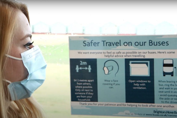 Bus companies call on everybody to wear face masks