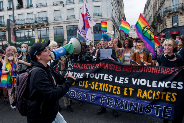 Paris LGBTQ+ March for Equality and Justice