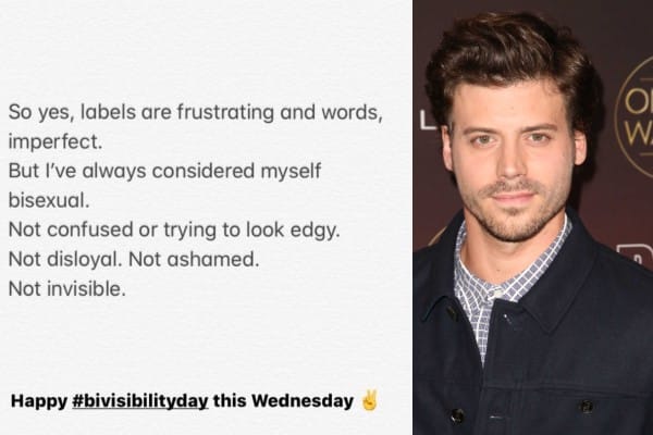 Bi Week 2020: Actor Francois Arnaud comes out as bisexual