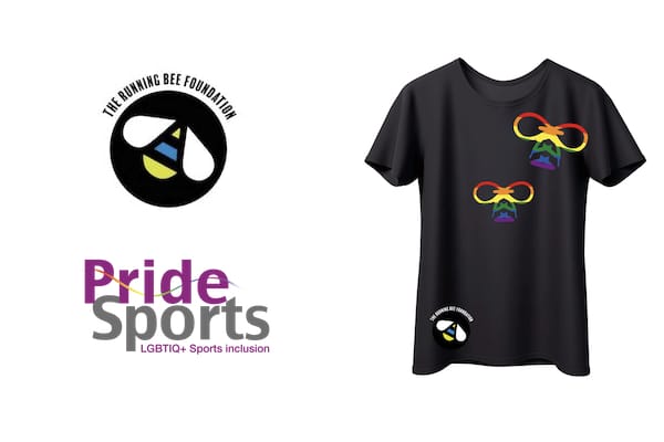The Running Bee Foundation launches new limited-edition Rainbow Laces T-shirt