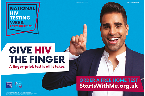 THT releases new research into HIV testing rates