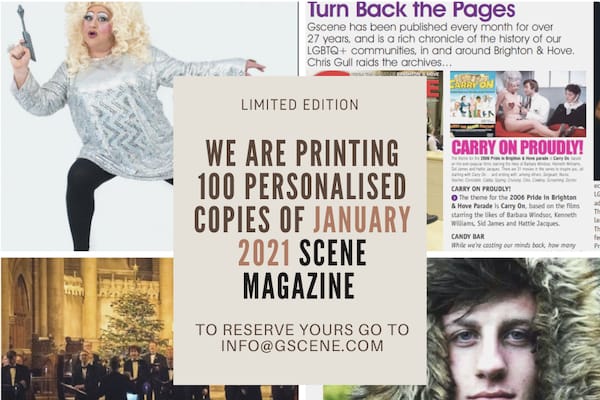 Reserve a limited-edition copy of January 2021 Scene magazine