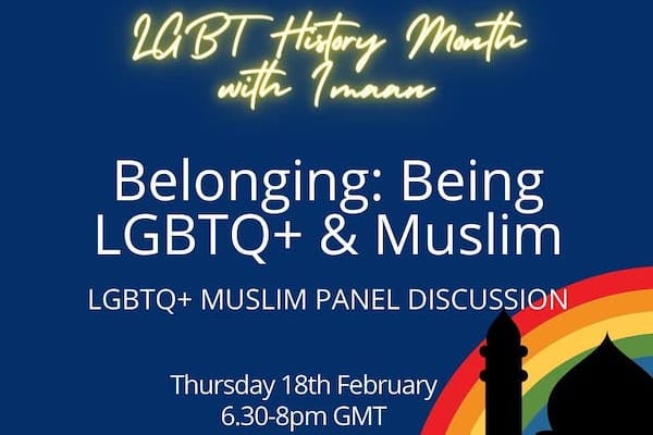 Imaan LGBTQ+ to host event for LGBTQ+ Muslims