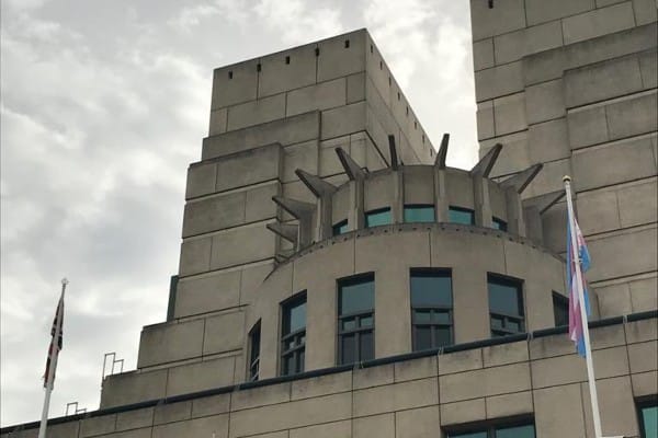 MI6 flies trans flag for the first time