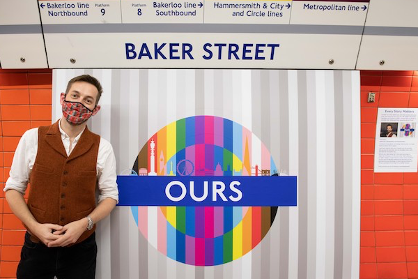 Pride roundels installed across Tube network to celebrate London’s LGBTQ+ community