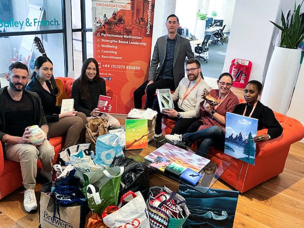 Global management consulting company Bailey & French choose the Sussex Beacon as its quarterly charity partner