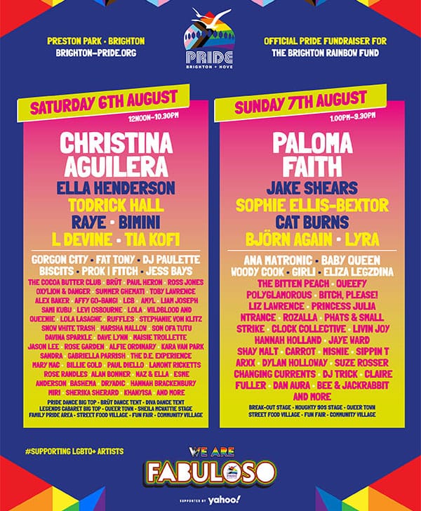 Brighton & Hove Pride: get ready for lift off!