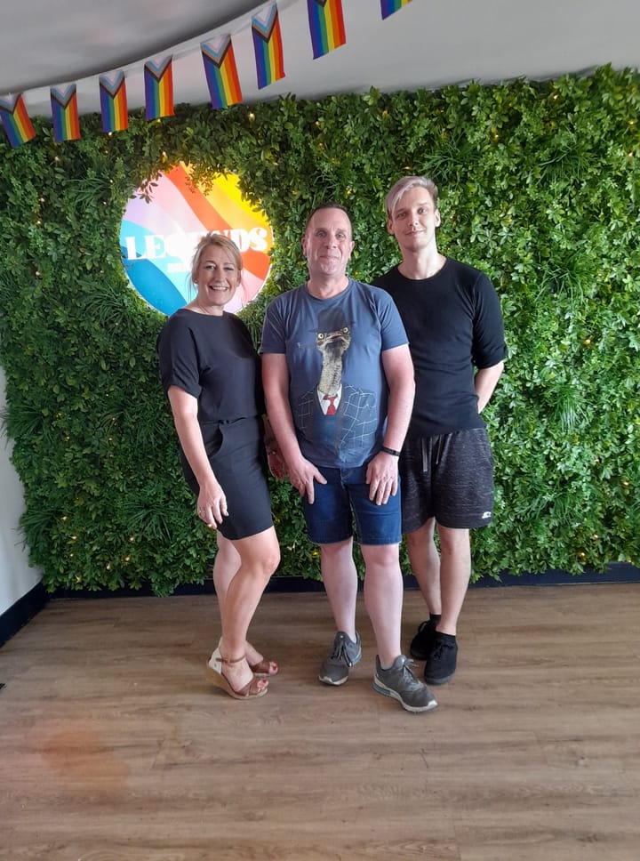 Legends announces total raised for the Brighton Rainbow Fund on Pride Sunday