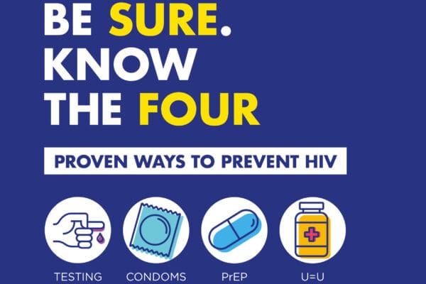‘Be Sure. Know the Four’: London boroughs launch new HIV prevention campaign