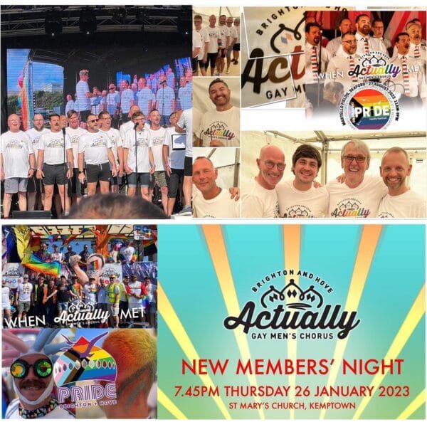 Actually Gay Men’s Chorus: New Members’ Night