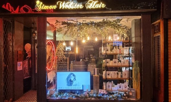 Simon Webster Hair announced as Brilliant Brighton’s ’Festively Fabulous’ window dressing competition winners