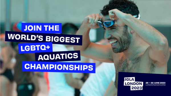 The IGLA LGBTQ+ Masters Aquatics Championships to take place in the UK for the very first time in June
