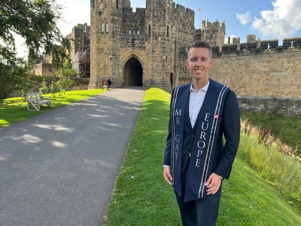 Tim Küsters from the Netherlands comes out on top and wins Mr Gay Europe title