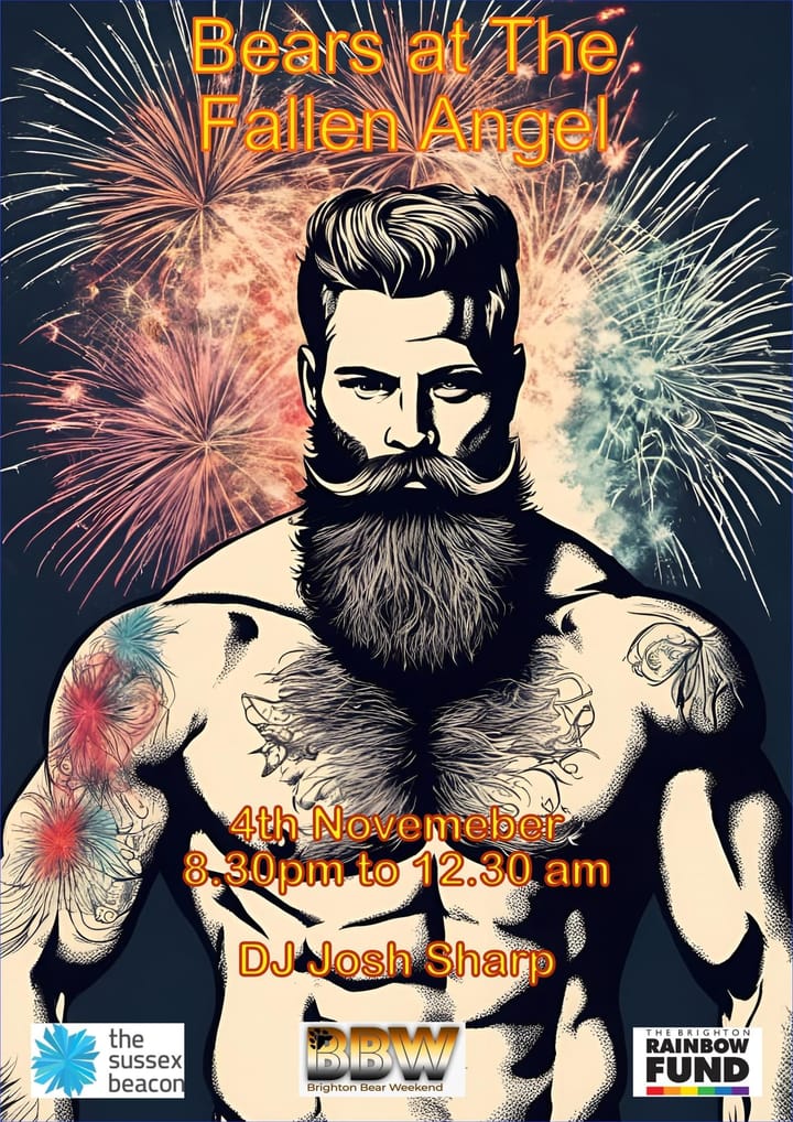 Bears at The Fallen Angel with Brighton Bear Weekend on Saturday, November 4