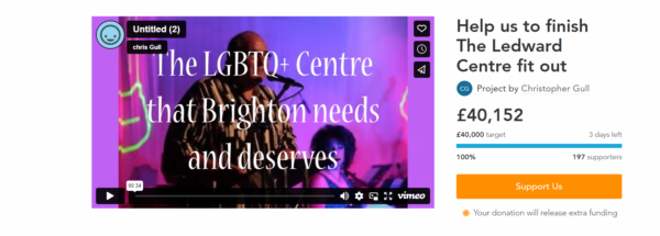 The Ledward Centre Crowdfunder reaches £40,000 target