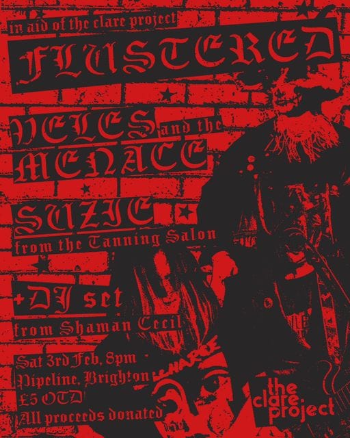 Pipeline fundraiser for trans charity the Clare Project on February 3