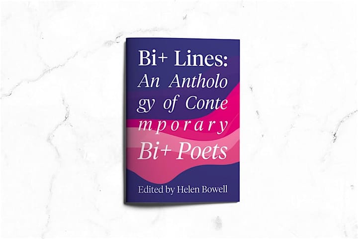 Celebrate the launch of the first ever anthology of bi+ poets, ‘Bi+ Lines’, at the Queery Bookshop, Brighton on Saturday, March 2