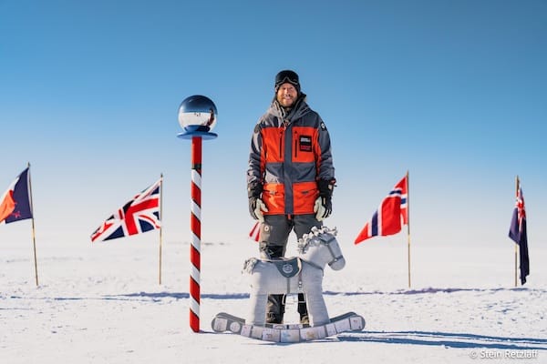 Sussex adventurer completes Antarctic charity challenge for Rockinghorse Children’s Charity and Kidscape