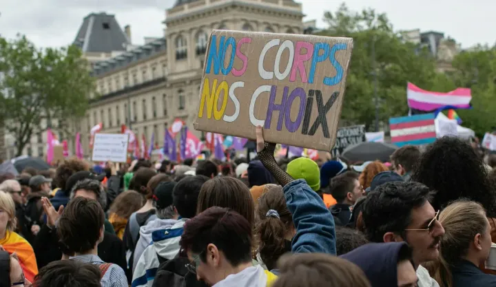 Thousands demonstrate in French cities at what they called an “offensive” against trans rights