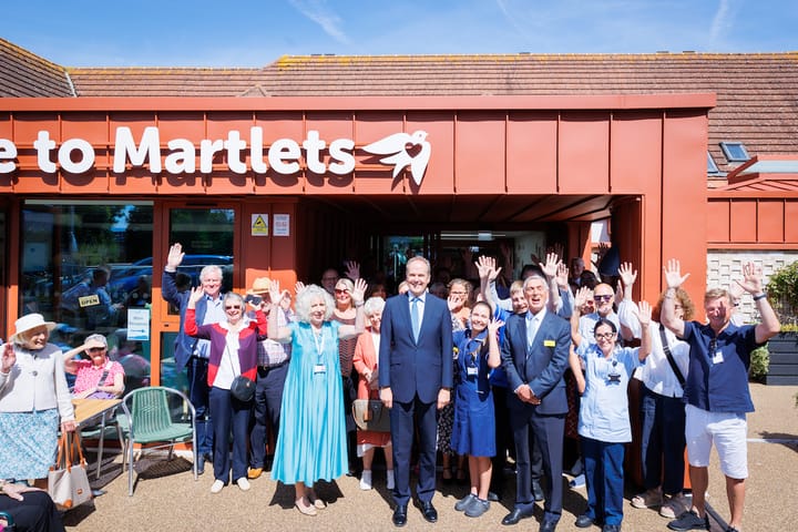New £10million Martlets Hospice opened by HM Lord-Lieutenant of East Sussex
