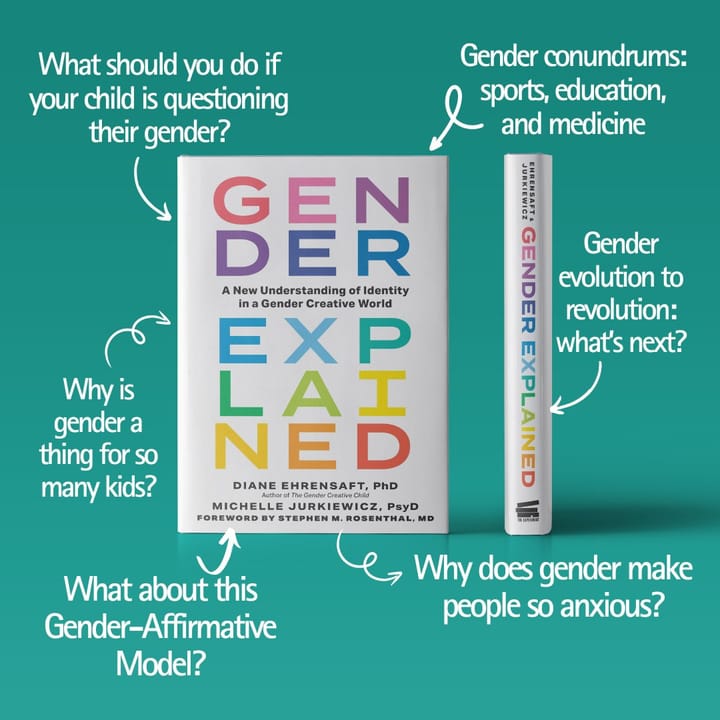 BOOK REVIEW: ‘Gender Explained’ by Diane Ehrensaft and Michelle Jurkiewicz