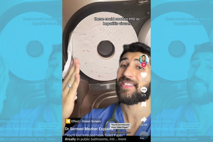 Terrence Higgins Trust responds to GP’s “false claims” on Tik Tok that HIV is transmissible through toilet roll