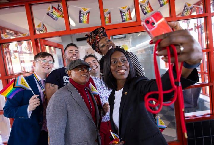 LGBT HERO, the national LGBTQ+ health and wellbeing charity, adopts South Western Railway’s Vauxhall station