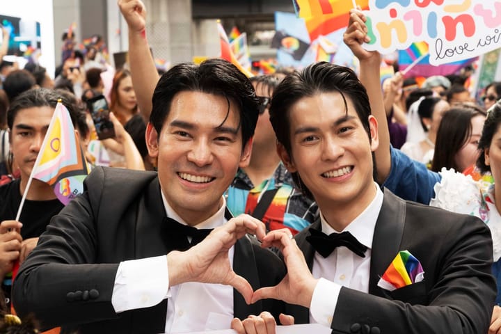 Hundreds of gay couples to tie the knot in Thailand after same-sex marriage laws come into effect