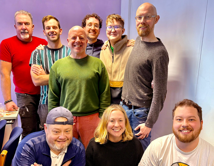 Brighton & Hove LGBTQ+ Switchboard gives thanks to Brighton & Hove Sea Serpents for helping give the charity’s client rooms a makeover