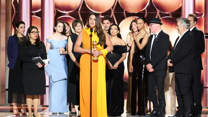 Karla Sofía Gascón dedicates Emilia Pérez’s Golden Globes win to trans community