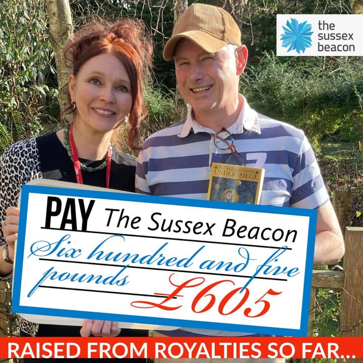Daren Kay donates royalties from his book ‘The Brightonians Under Siege’ to local HIV charity the Sussex Beacon