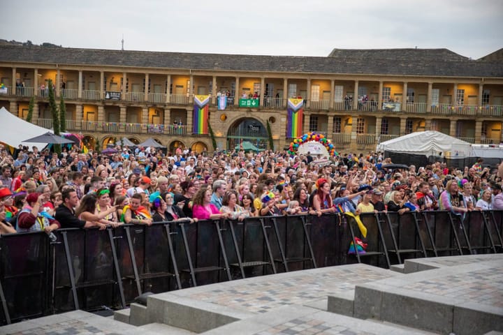 CEO of the Piece Hall, which proudly houses a sculpture of “the first modern lesbian” Anne Lister, has said the venue will be “displaying our Rainbow Flags with Pride”