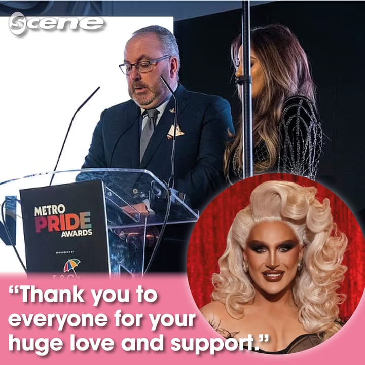 The Vivienne’s father pays tribute to their son after late Drag Race UK winner was honoured with Icon Award at inaugural Metro Pride Awards