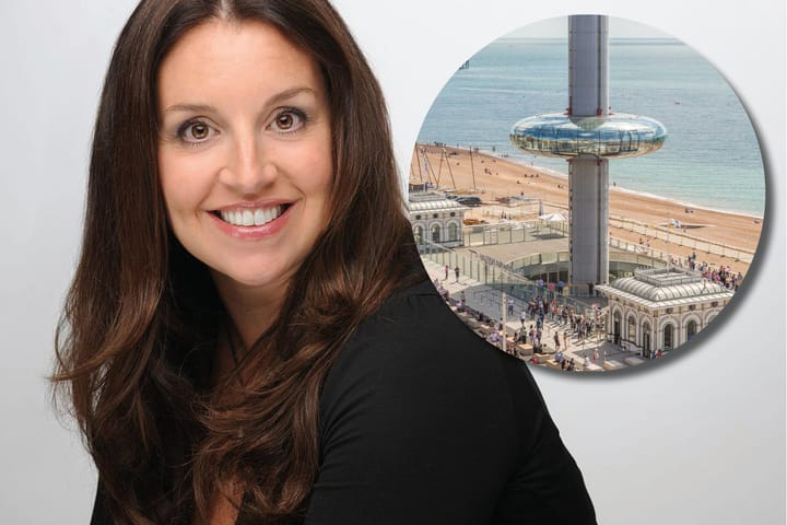 Sarah Willingham, former dragon on BBC’s Dragons’ Den, purchases Brighton’s beleaguered tourist attraction the i360