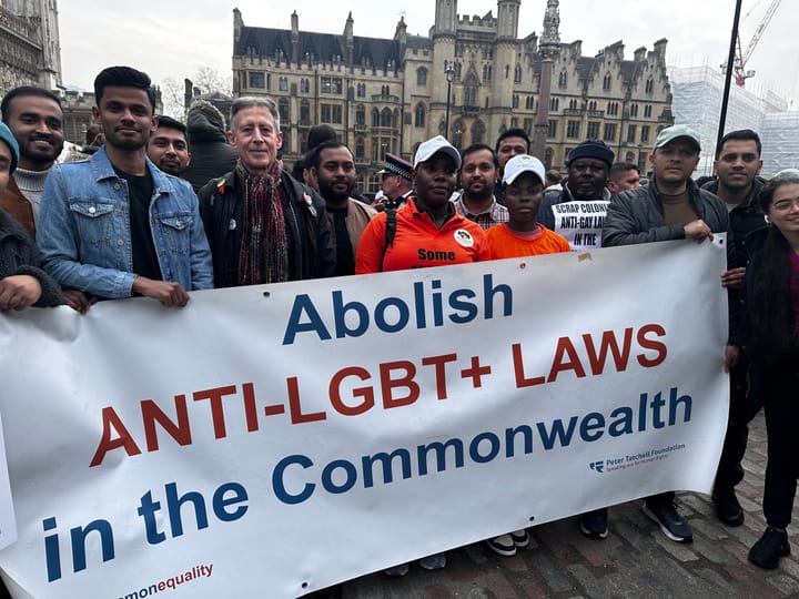 “Hey, hey. Ho, ho! Commonwealth homophobia has got to go!” Commonwealth leaders jeered for anti-LGBTQ+ persecution