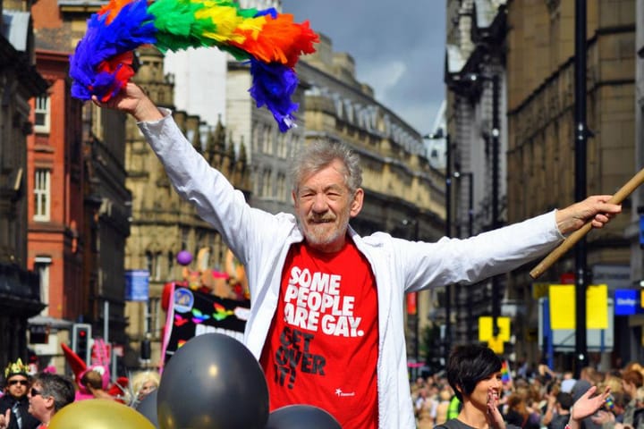 Sir Ian McKellen believes gay actors are still being advised to keep their sexualities hidden to avoid damaging career prospects