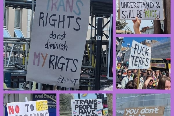 Brighton Unites: Huge turnout for emergency protest against Supreme Court decision