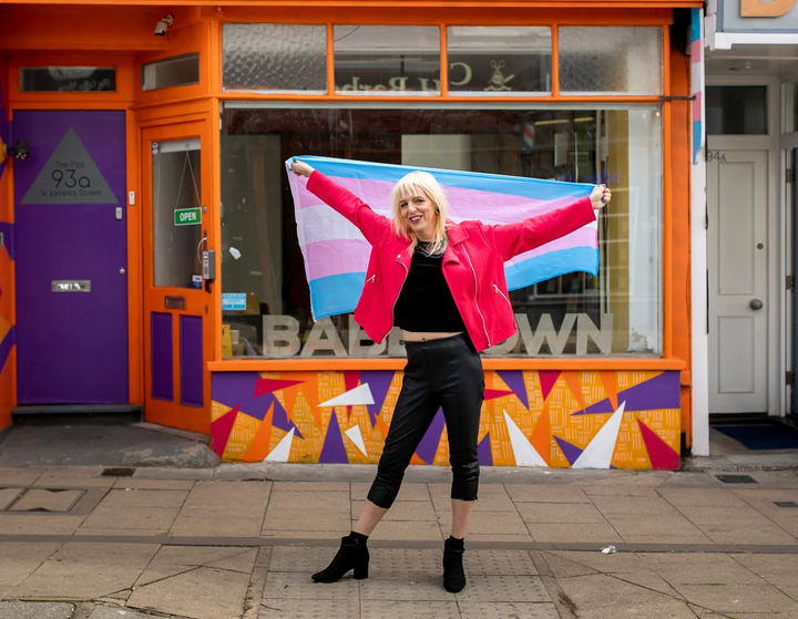 Sarah Savage, CEO of Trans Pride Brighton, issues a plea to donate after being arrested for disrupting meeting by “notoriously hateful group” Sister Salon