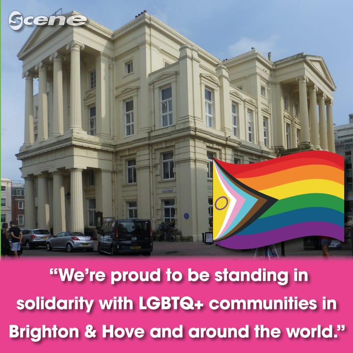 Brighton & Hove City Council to fly inclusive Pride flags from Hove Town Hall and Brighton Town Hall to mark International Day Against Homophobia, Biphobia & Transphobia